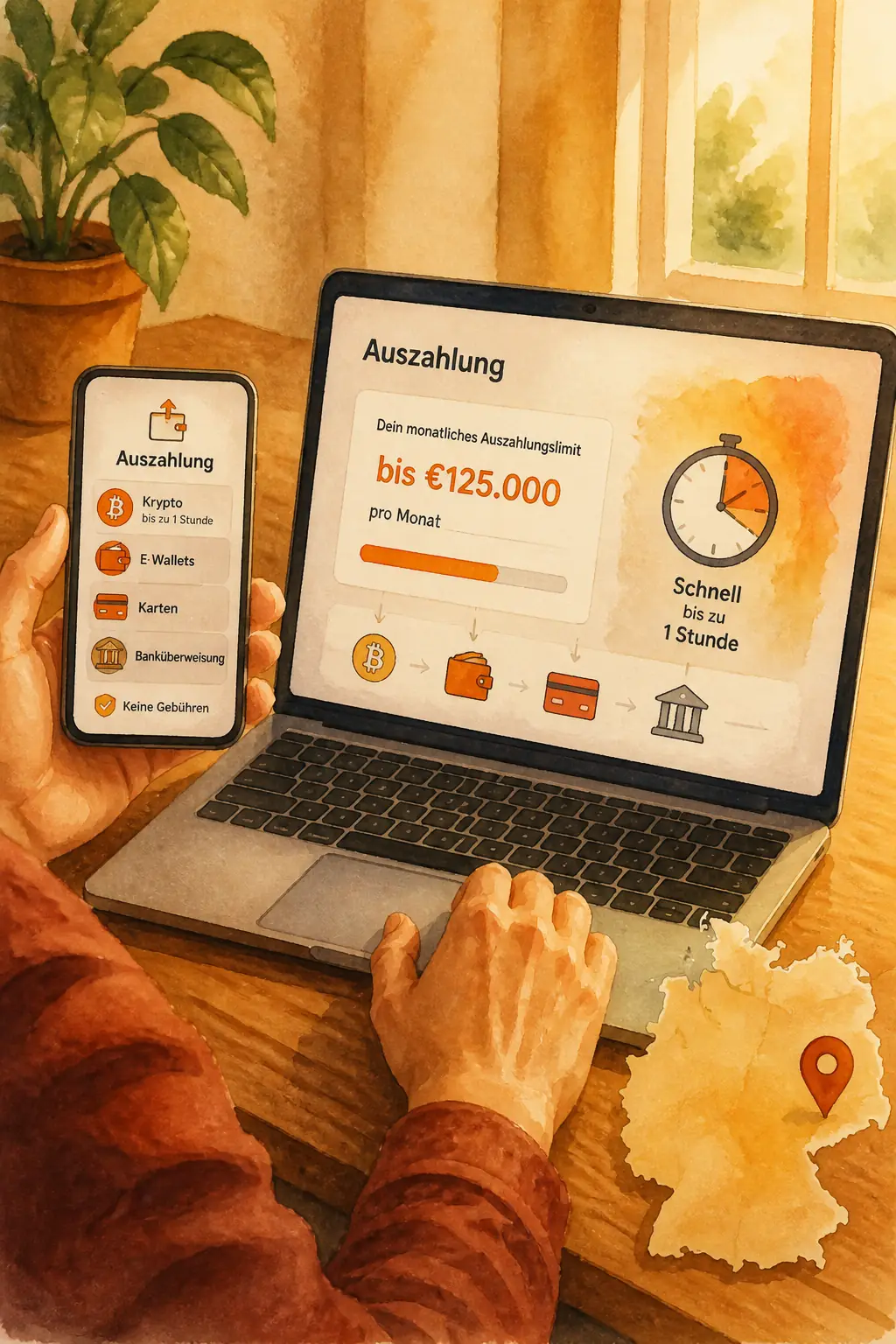 Beef Casino Auszahlung – schnell bis €125.000 pro Monat visual guide for Beef Casino