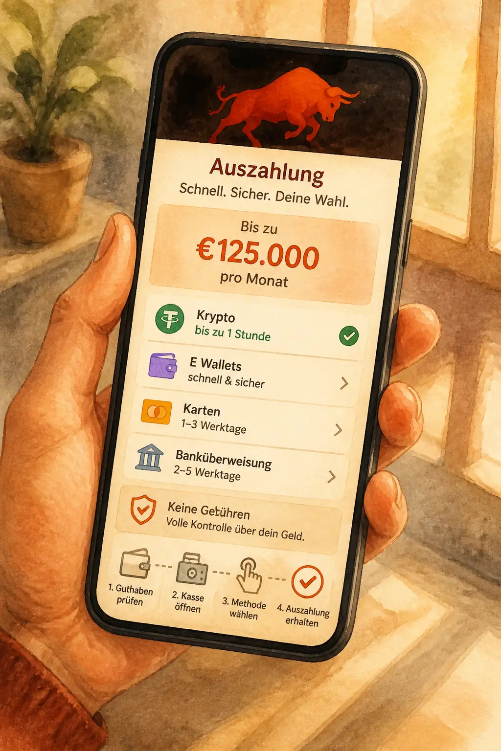 Beef Casino Auszahlung – schnell bis €125.000 pro Monat visual guide for Beef Casino
